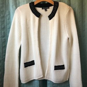 Cable & Gauge Petite Large Cardigan